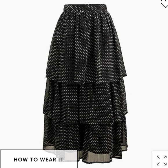 J. Crew Dresses & Skirts - 🆕 JCREW Ruffle Tiered MIDI Skirt